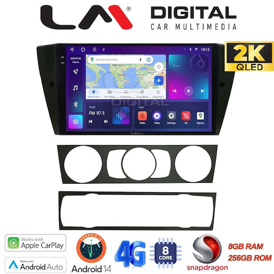 LM Digital Ηχοσύστημα Αυτοκινήτου για BMW Σειρά 1 / E81 / E82 / E87 (Bluetooth/USB/WiFi/GPS/Apple-Carplay/Android-Auto)