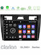 Clarion Auto-Audiosystem für Ford Fiesta / Fusion 2006-2008 Bluetooth USB AUX Eingebautes Wi-Fi GPS Apple CarPlay Android Auto mit 9 Zoll Touchscreen