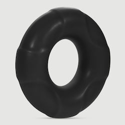 Δαχτυλίδι Πέους Σιλικόνης Forto F-33 21 Mm Silicone Medium Cock Ring Μαύρο