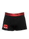 Men's Boxer Black with Patterns