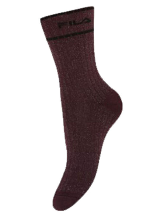 FILA Femei Șosete Burgundy 1Pachet