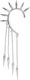 Widmann Carnival Accessories Earring for Adults Pointed 10605