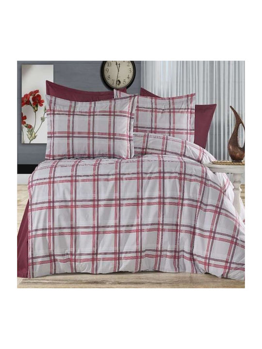 MayHome Elektrische Gitarren Tagesdecke Einzelbett aus Baumwolle & Polyester Geometric 160x240cm 2Stück