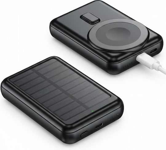Treqa TR-982 Слънчева Power Bank 10000mAh Черен