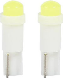 Lamps T5 / T10 / W1.2W / W2.3W LED White 2pcs