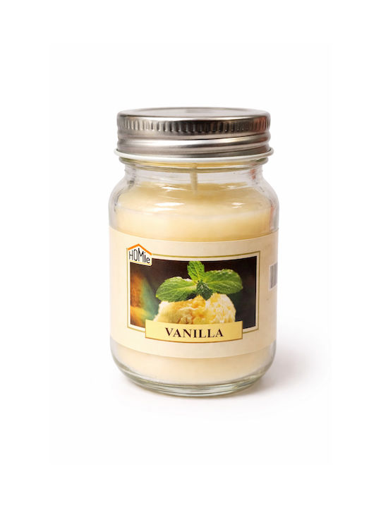 HOMie Aromatic Candle Jar with Vanilla Perfume