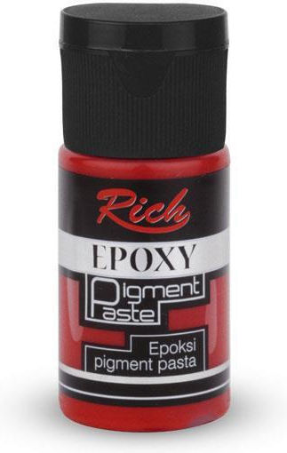 Rich 25ml Epoxy Pigment Paste Flag Red