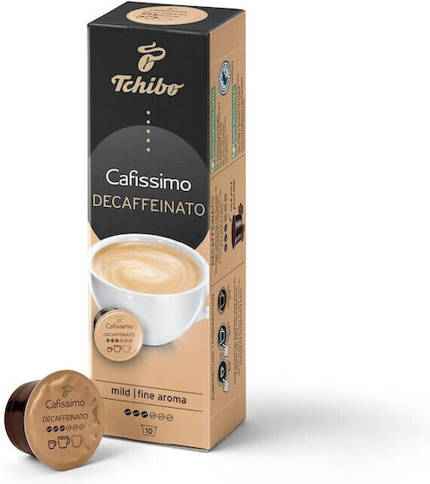 Tchibo Капсули Еспресо Безкофеинов Съвместими с машина Cafissimo 10капси