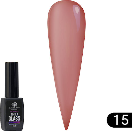 Global Fashion Semi-Permanent Nail Polish 15 8ml 1pcs
