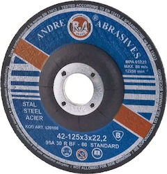Andre Grinding Wheel 42 125x3x22.2 95a30t Bf