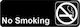 Πινακίδα Τοίχου «no Smoking» 23x7,5cm