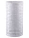 Galileo Metallic Umbrella Rack Sibilla White 26x26x50cm