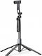 Ugreen LP849 Selfie Stick Τρίποδο Κινητού Bluetooth Μαύρο