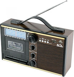 61528 Retro Portable Electric / Battery Brown 61528 Retro Portable Electric / Battery Brown
