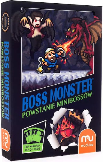 Game Expansion Boss Monster 3: Rise of the Minibosses for 2-4 Players 13+ Years Old (PL) Muduko
