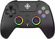 Deltaco GAM-189 Ασύρματο Gamepad με Hall Effect Sticks για PS5 / PC / Android / iOS Μαύρο
