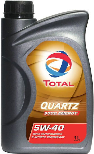 Total Quartz 9000 Synthetic Car Oil 5W-40 1lt