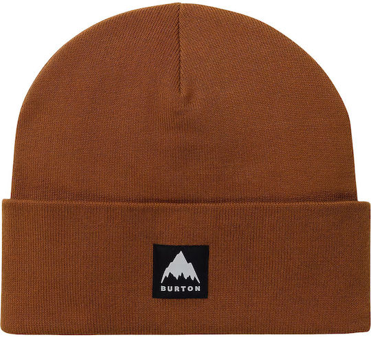 Recycled Kactusbunch Beanie Unisex Beanie Knitted in Brown color