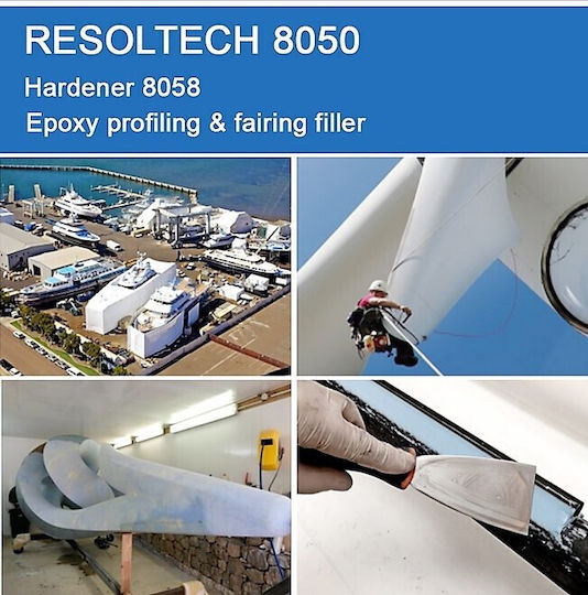 Resoltech Пяна замазка Епоксидна смола 1кг