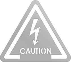 Πινακίδα Προειδοποίησης «caution» Ανοξειδωτο-ατσαλι-inox Πινακίδα Προειδοποίησης «caution» Ανοξειδωτο-ατσαλι-inox