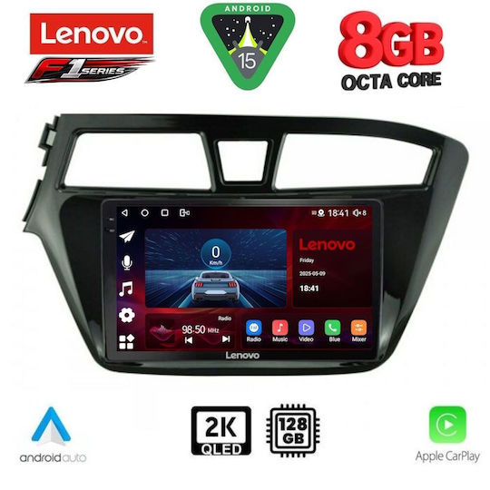 Lenovo Автомобилна Аудио Система (Блутут/USB/WiFi/GPS/Apple-Carplay/Android-Auto) с Тъчскрийн 9"