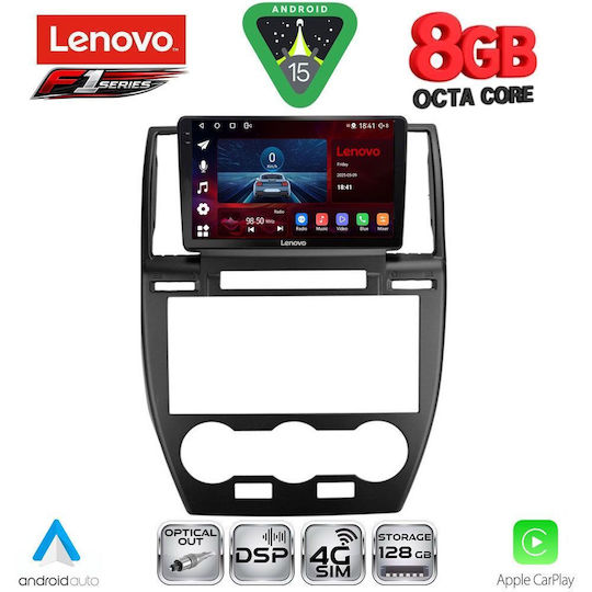 Lenovo Car Audio System for Land Rover Freelander 2006-2014 (Bluetooth/USB/WiFi/GPS/Apple-Carplay/Android-Auto) with Touch Screen 9"