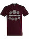 T-shirt Унисекс That Is How Roll Dices Dungeons & Dragons Бордо