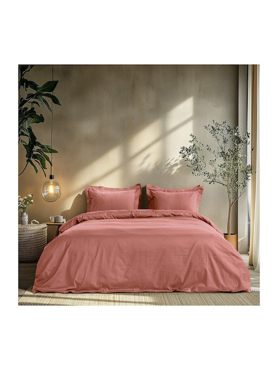 Beauty Home Set Bed Sheets Double 200x270cm Rot...