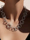 Papadopoulos Gold Necklace from Steel