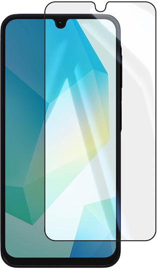 Akashi Tempered Glass Galaxy A16 Hardness 9h Anti-scratch Total Cover Black