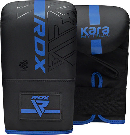 RDX Boxing Gloves made of Synthetic Leather for Bag Blue