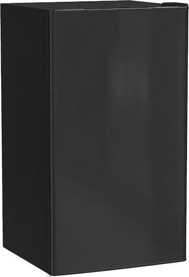 HomCom Single Door Refrigerator 91lt H83xW47xD44cm Black 800-129V90BK
