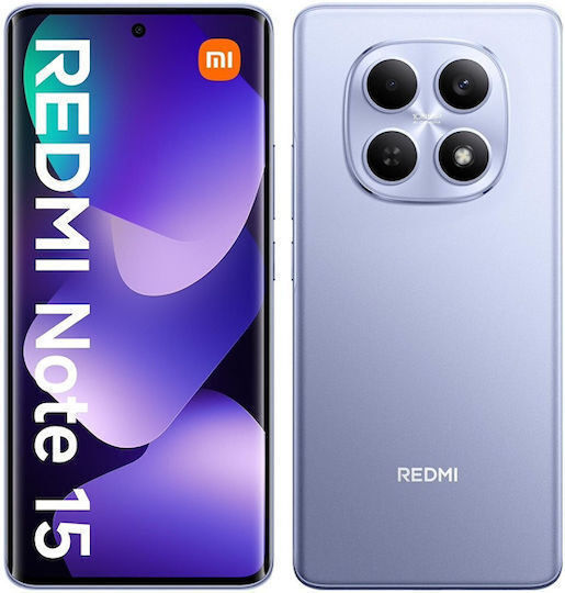 Xiaomi Redmi Note 15 4G Dual SIM (8GB/256GB) Purple