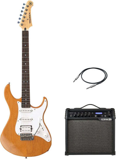 Yamaha Pacifica 112j Set Elektrische Gitarre Gelb