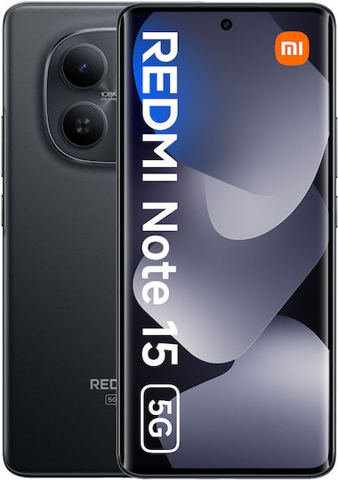 Xiaomi Redmi Note 15 NFC 5G Dual SIM (8GB/256GB) Black