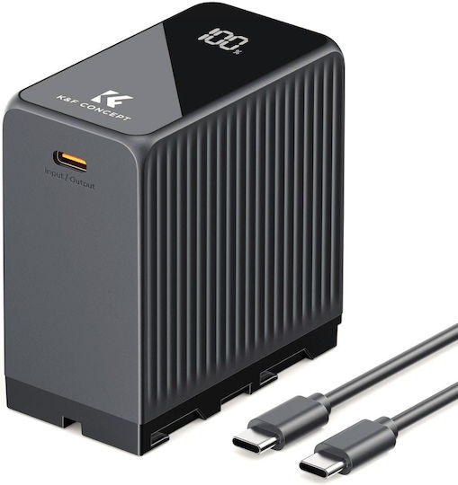 K&F Concept Double Battery Charger Compatible with Sony