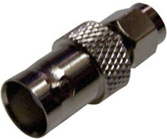 Ultimax V7820 Μετατροπέας SMA male σε BNC female Ασημί 1τμχ