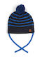Kids Beanie Knitted Navy Blue