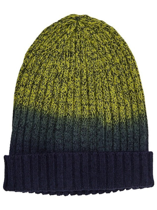 Kids Beanie Knitted Navy Blue