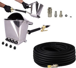 Pachet Mașină Pneumatică de Tencuit Furtun Pneumatic 10 M Conectori Rapizi 8 Duze Incluse Ta1475+d2124+d1465 Pachet Mașină Pneumatică de Tencuit Furtun Pneumatic 10 M Conectori Rapizi 8 Duze Incluse Ta1475+d2124+d1465