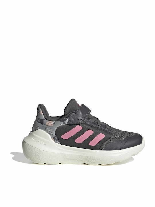 Tensaur Run 3.0 El C Kids Sports Shoes Running With Hoop & Loop Closure Gray
