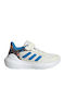 Tensaur Run 3.0 El C Kids Sports Shoes Running With Hoop & Loop Closure White