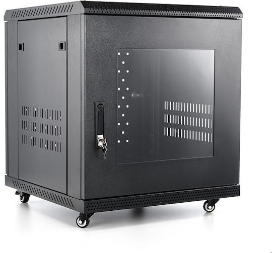 Millenium Επιδαπέδια Καμπίνα Rack 19U 60x64cm Γκρι 351450