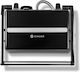 Singer Piano Black Τοστιέρα με Αντικολλητικές Κεραμικές Πλάκες για 2 Τοστ 750W Μαύρη