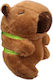Plüsch-Kapibara Rucksack Schildkröte 20cm