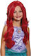 Mermaid Carnival Wig Κυματιστές Red