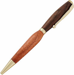 Kiriakos Gofas Pix Ballpoint Din Lemn De Salcie Și Nuc Aurit Kiriakos Gofas Pix Ballpoint Din Lemn De Salcie Și Nuc Aurit
