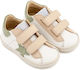 Babywalker Christening Sneakers White Cream Mint