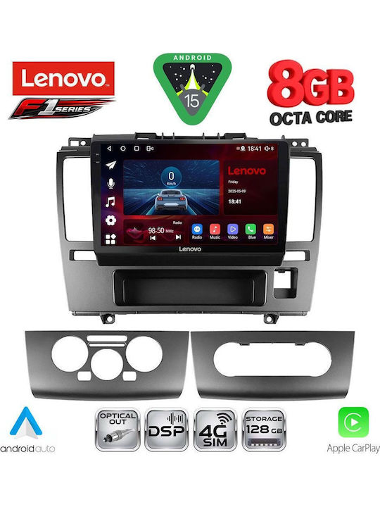 Lenovo Car Audio System for Nissan Tiida 2004 (Bluetooth/USB/WiFi/GPS/Apple-Carplay/Android-Auto) with Touch Screen 9"