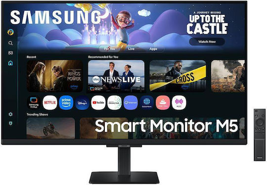 Samsung M5 M50F VA Intelligenter Monitor 32" FHD 1920x1080 mit Reaktionszeit 4ms GTG